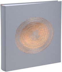 FOTOALBUM EXACOMPTA 29X32CM 60 WITTE PAGINA'S ELLIPSE GRIJS