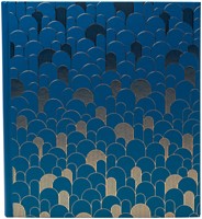 FOTOALBUM EXACOMPTA 29X32CM 60 ZWARTE PAGINA'S NÉO DÉCO BLAUW-2