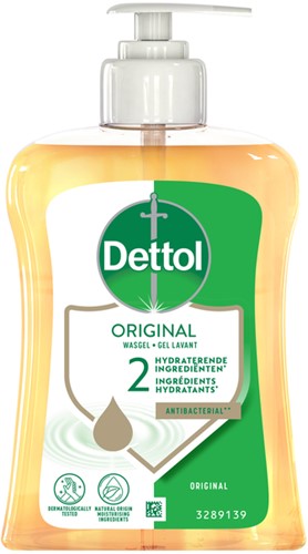 HANDZEEP DETTOL ORIGINAL ANTIBACTERIEËL 250ML
