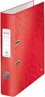 ORDNER LEITZ WOW 180 GELAMINEERD 50MM A4 ROOD-3