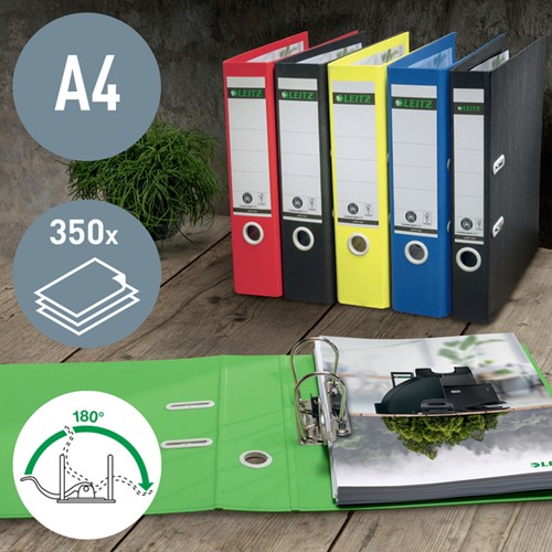 ORDNER LEITZ RECYCLE 180° 50MM KARTON A4 ROOD-2