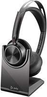 HEADSET HP POLY VOYAGER FOCUS 2 USB-C MET OPLAADSTATION-2