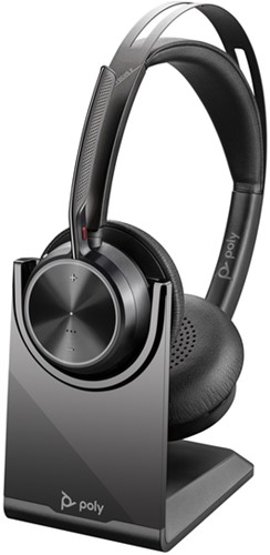 HEADSET HP POLY VOYAGER FOCUS 2 USB-C MET OPLAADSTATION-2