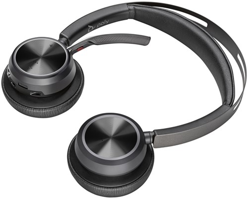 HEADSET HP POLY VOYAGER FOCUS 2 USB-C MET OPLAADSTATION-1