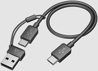 HEADSET HP POLY VOYAGER FOCUS 2 USB-C MET OPLAADSTATION-3
