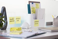 MEMOBLOK 3M POST-IT 654-SSCY SUPER STICKY 76X76MM GEEL VOORDEELPAK-3