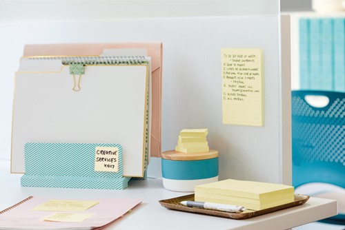 MEMOBLOK 3M POST-IT 654-SSCY SUPER STICKY 76X76MM GEEL VOORDEELPAK-1