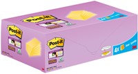 MEMOBLOK 3M POST-IT 655-SSCY SUPER STICKY 76X127MM GEEL VOORDEELPAK-2