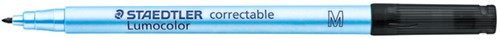 VILTSTIFT STAEDTLER LUMOCOLOR 305 NON PERMANENT CORRECTABLE M ZWART-2