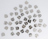 HOEKCLIPS WESTCOTT ALUMINIUM ZILVERKLEURIG DOOS À 100 STUKS-1