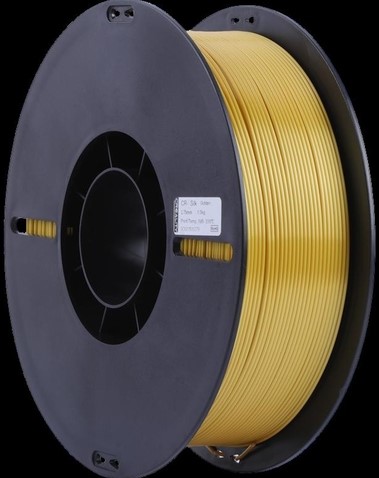 3D FILAMENT CREALITY PLA 1.75MM SILK GOUD 1KG