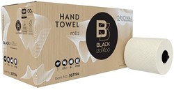 HANDDOEKROL BLACKSATINO PT50 ORIGINAL 2-LAAGS 175M WIT 307194