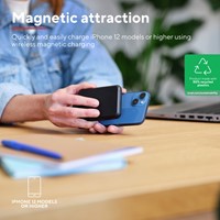 POWERBANK TRUST MAGNETIC DRAADLOOS 5000MAH ZWART-2