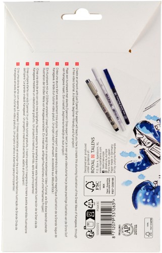 TEKENSET SAKURA CREATIVE KIT KANAGAWA 6 STUKS-1