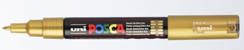 PAINTMARKER UNI POSCA PC1MC EXTRA FIJN GOUD