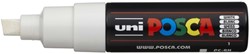 PAINTMARKER UNI POSCA PC8K BREED SCHUIN WIT