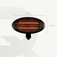 TERRASVERWARMER BRASQ PHW100 HANGEND ELEKTRISCH-2