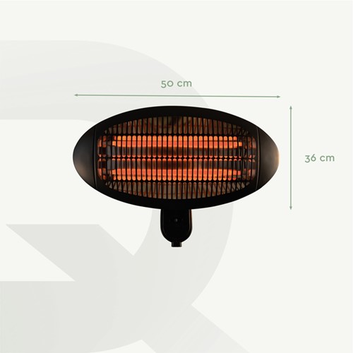 TERRASVERWARMER BRASQ PHW100 HANGEND ELEKTRISCH-2