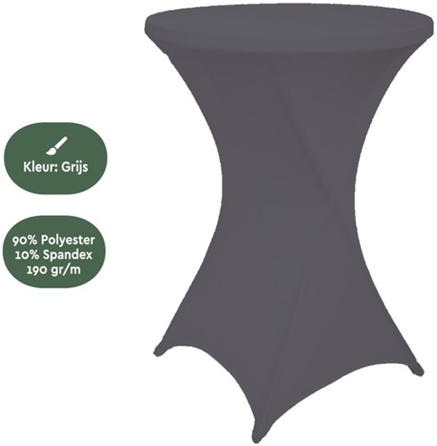 TAFELROK BRASQ VOOR STATAFEL 80CM ANTRACIET-3