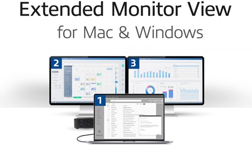 DOCKINGSTATION ACT USB-C DUAL MONITOR MET POWER DELIVERY-7