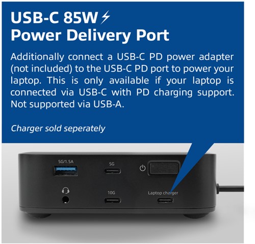 DOCKINGSTATION ACT USB-C DUAL MONITOR MET POWER DELIVERY-4