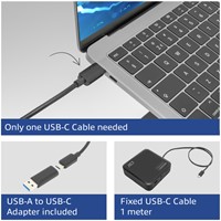 DOCKINGSTATION ACT USB-C DUAL MONITOR MET POWER DELIVERY-5