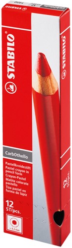 KLEURPOTLODEN STABILO CARBOTHELLO KALKPASTEL MIDDENLOOFGROEN-3