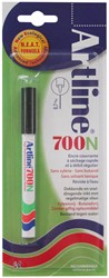 VILTSTIFT ARTLINE 700 ROND 0.7MM ZWART BLISTER À 1 STUK