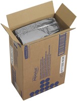 HANDDOEKDISPENSER AQUARIUS VOOR I-VOUW ZWART 7171-3