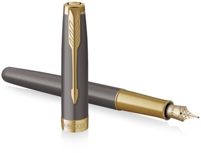 VULPEN PARKER SONNET GREY COLLECTION GT MEDIUM-3