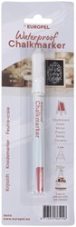 KRIJTSTIFT EUROPEL WATERVAST 1-3MM WIT BLISTER 1 STUK