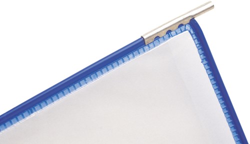 ZICHTPANEEL TARIFOLD A4 VERTICAAL BLAUW 10 STUKS-1