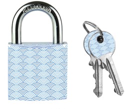 HANGSLOT MASTERLOCK 30MM GOLVEN MOTIEF