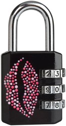 HANGSLOT MASTERLOCK 3-CIJFER COMBINATIE 30MM KUS PATROON