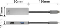 ADAPTER ACT USB-C 4K MULTIPORT VOOR 2 HDMI MONITOREN-5
