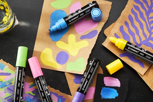 ACRYLMARKER STABILO  FREE ACRYLIC T800C WIT-2