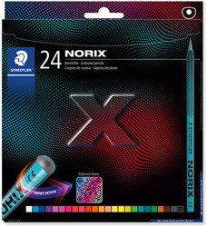 KLEURPOTLOOD STAEDTLER NORIX SET À 24 KLEUREN