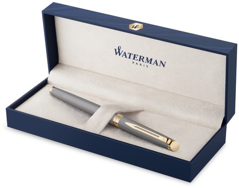 VULPEN WATERMAN HÉMISPHÈRE FASHION COLORS METALLIC GREY GT FIJN-2