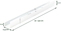 KABELGOOT BRASQ VERSTELBAAR 75-150CM CT100 WIT-2