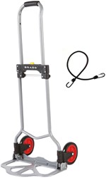 STEEKWAGEN BRASQ INKLAPBAAR HT60 INCL. BAGAGESPIN 60KG