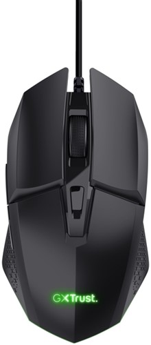 GAMING MUIS TRUST GXT109 FELOX BEDRAAD ZWART