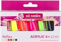 ACRYLVERF TALENS ART CREATION REFLEX ASSORTI 6 TUBES À 12 ML