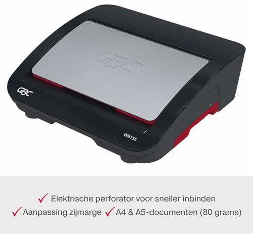 INBINDMACHINE GBC WIREBIND WB15E  34-GAATS ELEKTRISCH-13