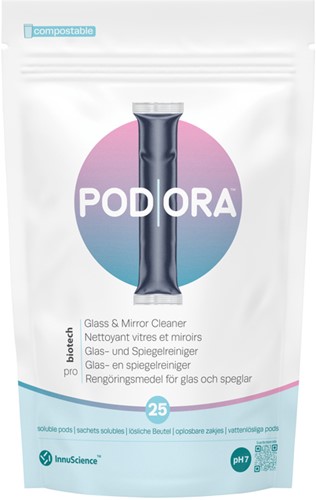 INTERIEURREINIGER INNUSCIENCE PODORA GLAS PODS 25 STUKS