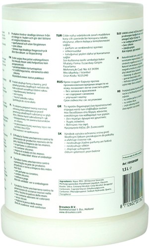 HANDCRÈME DREUMEX UNIVERSAL PROTECT VULLING ONE2CLEAN 1500ML-2