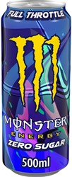 ENERGIEDRANK MONSTER FULL THROTTLE SUIKERVRIJ BLIK 500ML