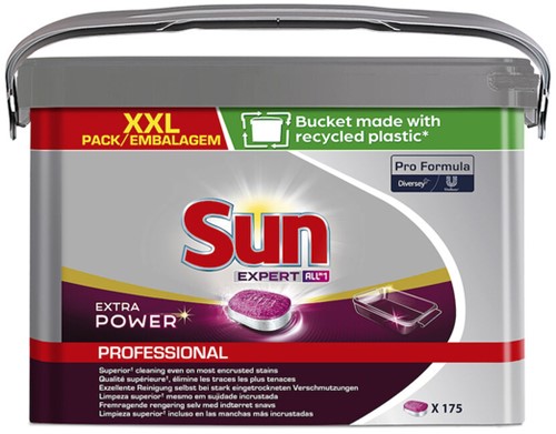 VAATWASTABLETTEN SUN PRO FORMULA ALL-IN-ONE EXTRA POWER 175 STUKS