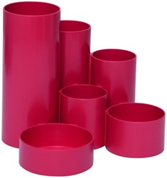 PENNENKOKER MAUL TUBO 6-VAKS Ø150X125MM ROOD