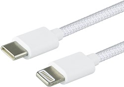 KABEL GREEN MOUSE USB-C TO LIGHTNING DATA WOVEN 2M