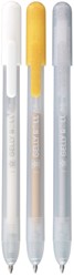 GELSCHRIJVER SAKURA GELLY ROLL SPECIAL 08 KLIKFUNCTIE SET À 3 GOUD